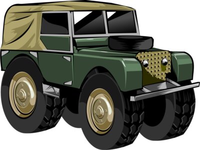 LAND ROVER SERIES 1   GREEN
