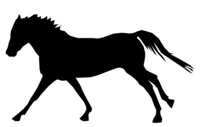 horse silhouette1