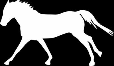 horse silhouette2