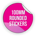 Round Vinyl Sticker 100mm x 100mm